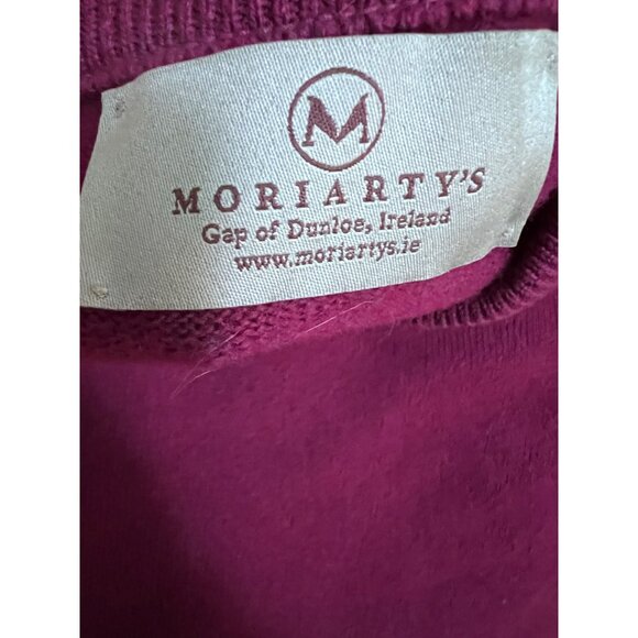 Moriarty’s Gap of Dunlop, Ireland pure new wool pink sweater women size XL - Picture 4 of 6
